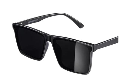 Polarized Retro Square Sunglasses