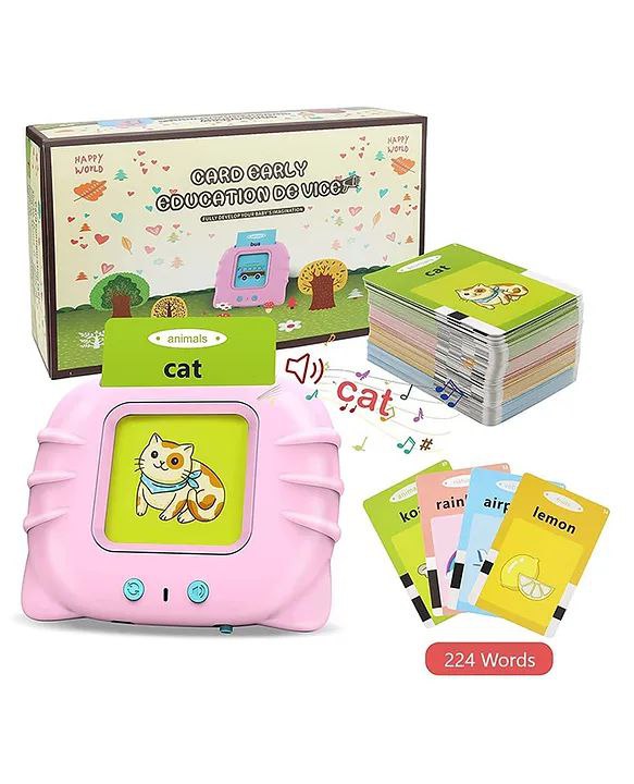 Kids Toys, Learning & Educational toys, Learning & Education, Talking Flash Cards Learning Toys for 2 Year Old Boys Girls, Flash Cards for Kids