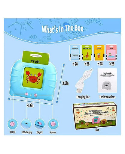 Kids Toys, Learning & Educational toys, Learning & Education, Talking Flash Cards Learning Toys for 2 Year Old Boys Girls, Flash Cards for Kids